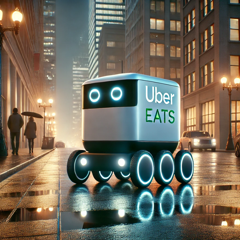USA : Uber lance la livraison de repas par robots autonomes